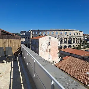 Terrace Dream View Over Amphitheatre , Pula Croatia